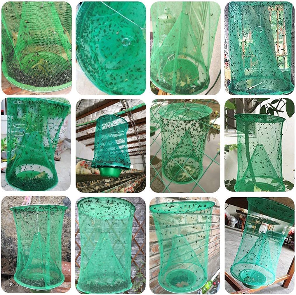 Reusable Hanging Fly Net Catcher