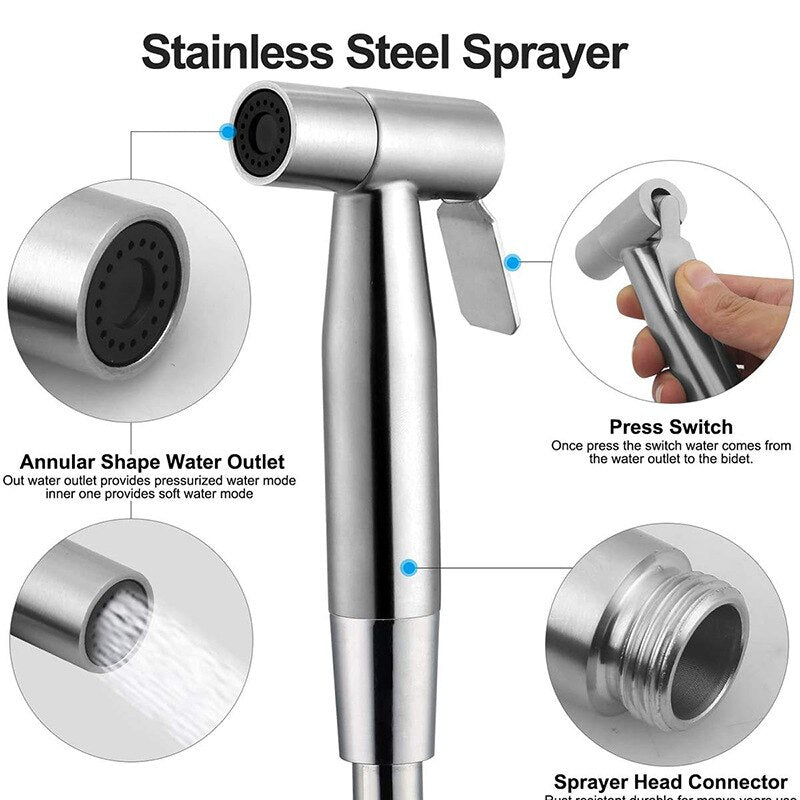 Handheld Bidet Sprayer Set