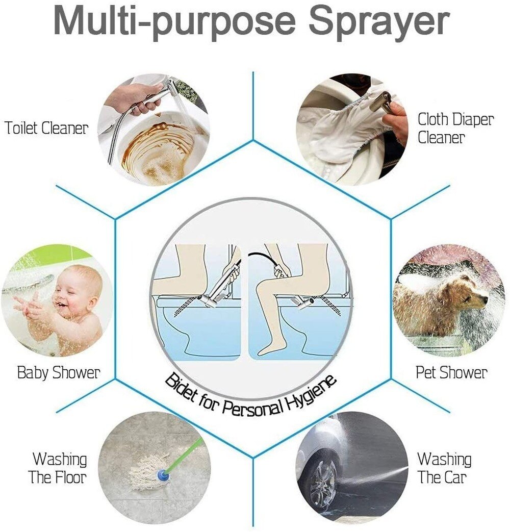 Handheld Bidet Sprayer Set