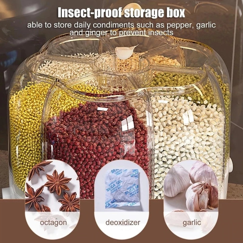 Rotating Dry Food Dispenser