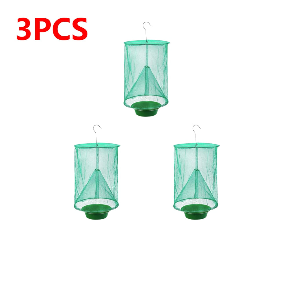 Reusable Hanging Fly Net Catcher