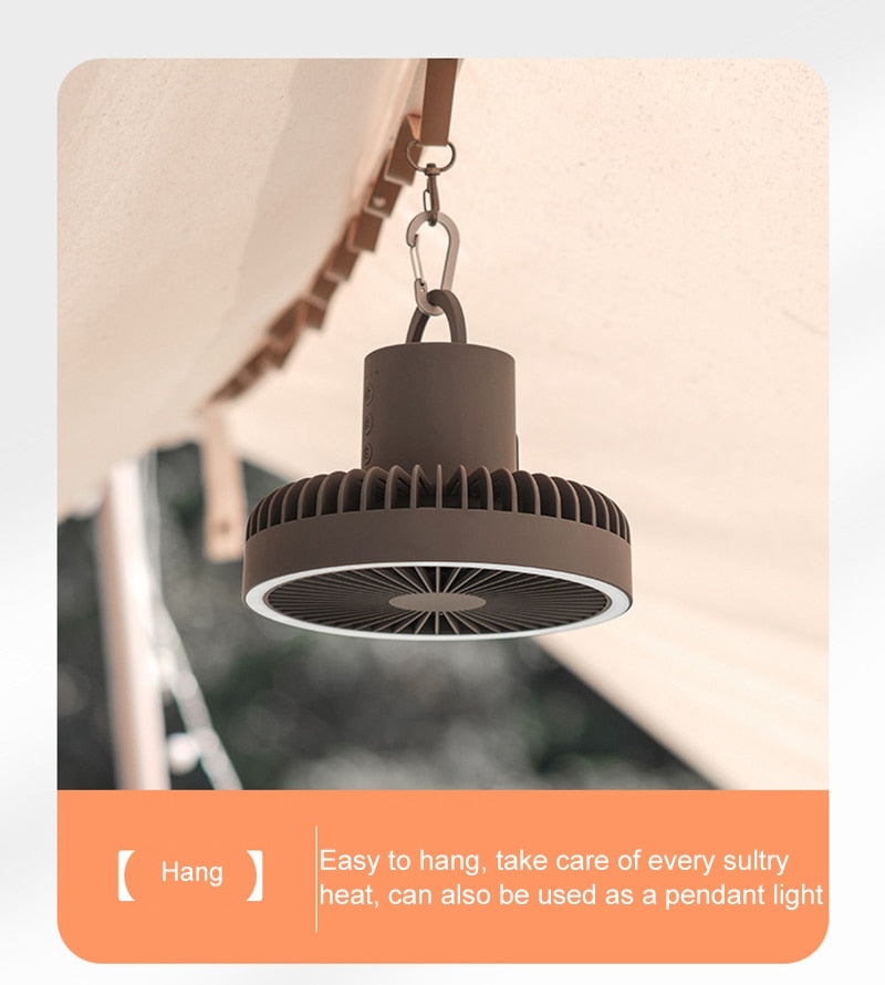 Rechargeable Camping Fan