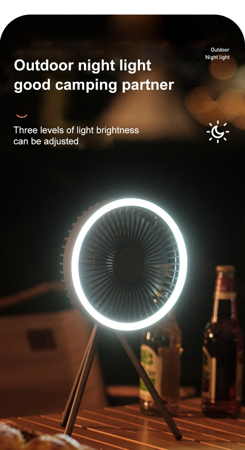 Rechargeable Camping Fan
