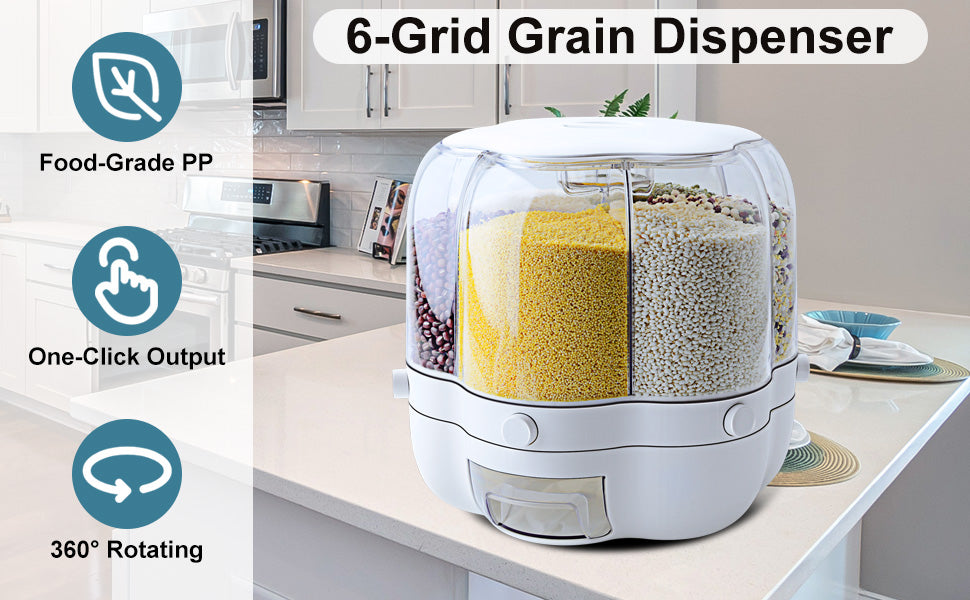 Rotating Dry Food Dispenser