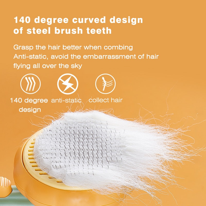 Self-Cleaning Pet Brush