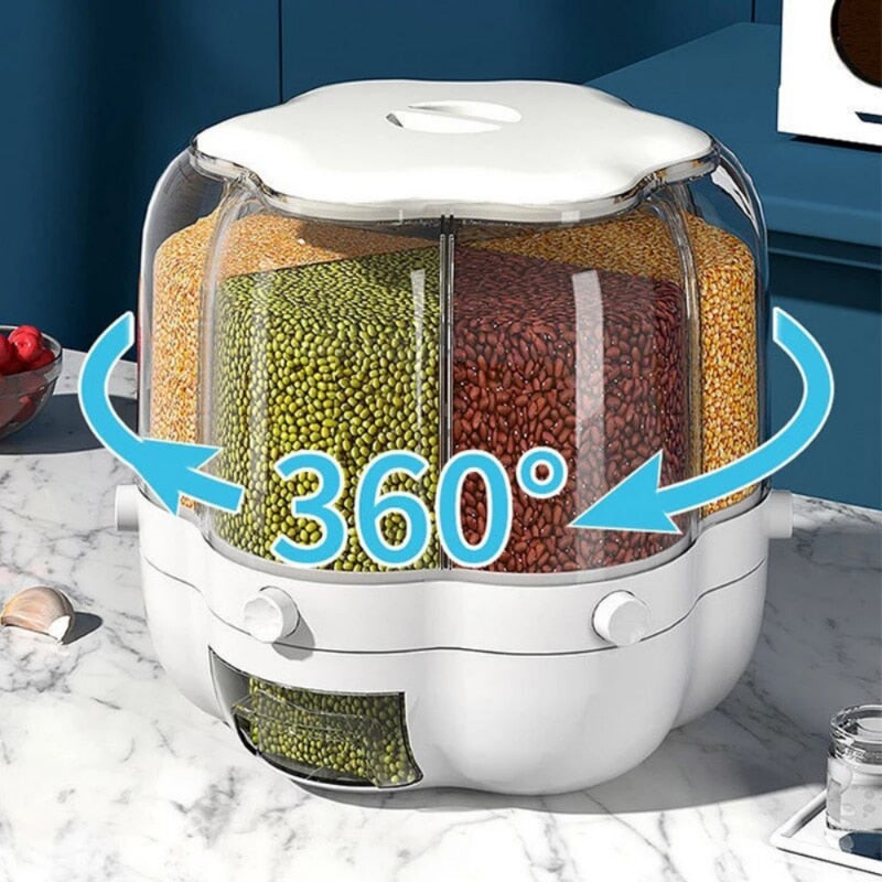 Rotating Dry Food Dispenser
