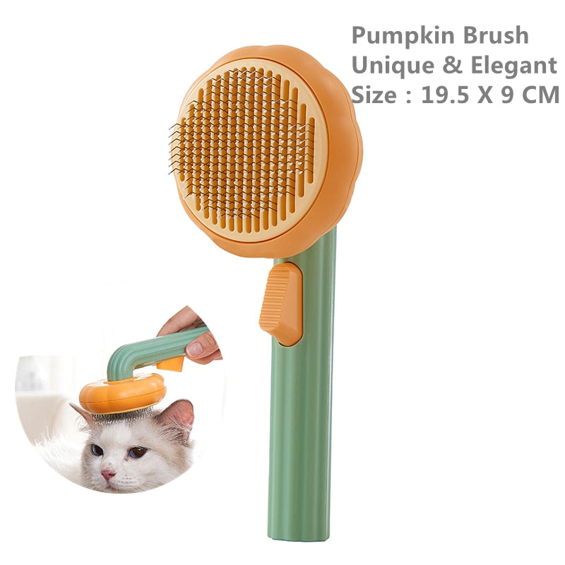 Self-Cleaning Pet Brush
