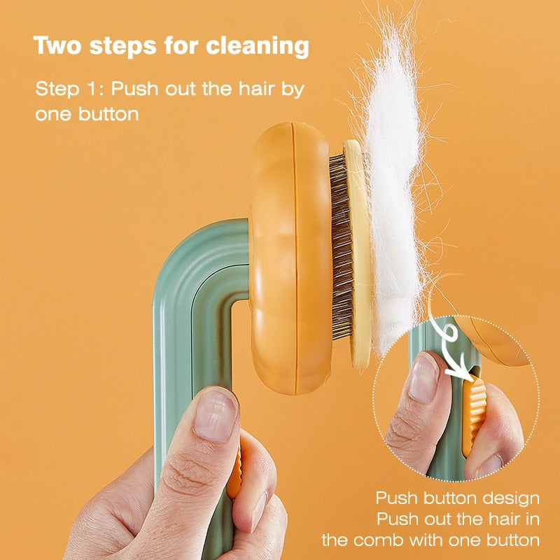 Self-Cleaning Pet Brush