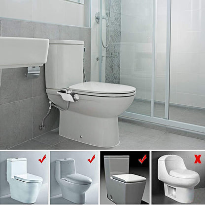 Hot & Cold Bidet Toilet Seat Attachment