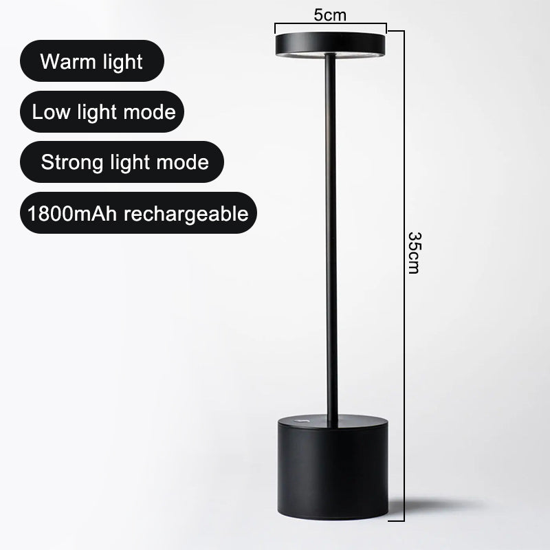 Wireless Rechargeable LED Desk Lamp