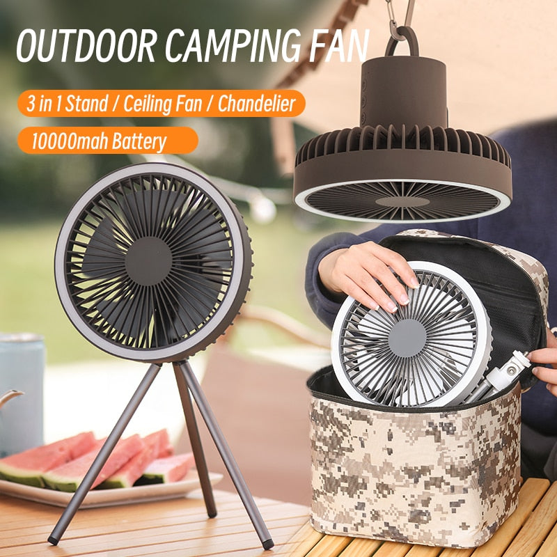 Rechargeable Camping Fan